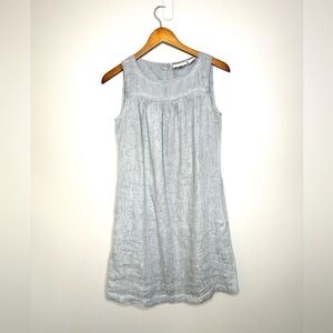 Cynthia Rowley Grey Linen Sleeveless Dress